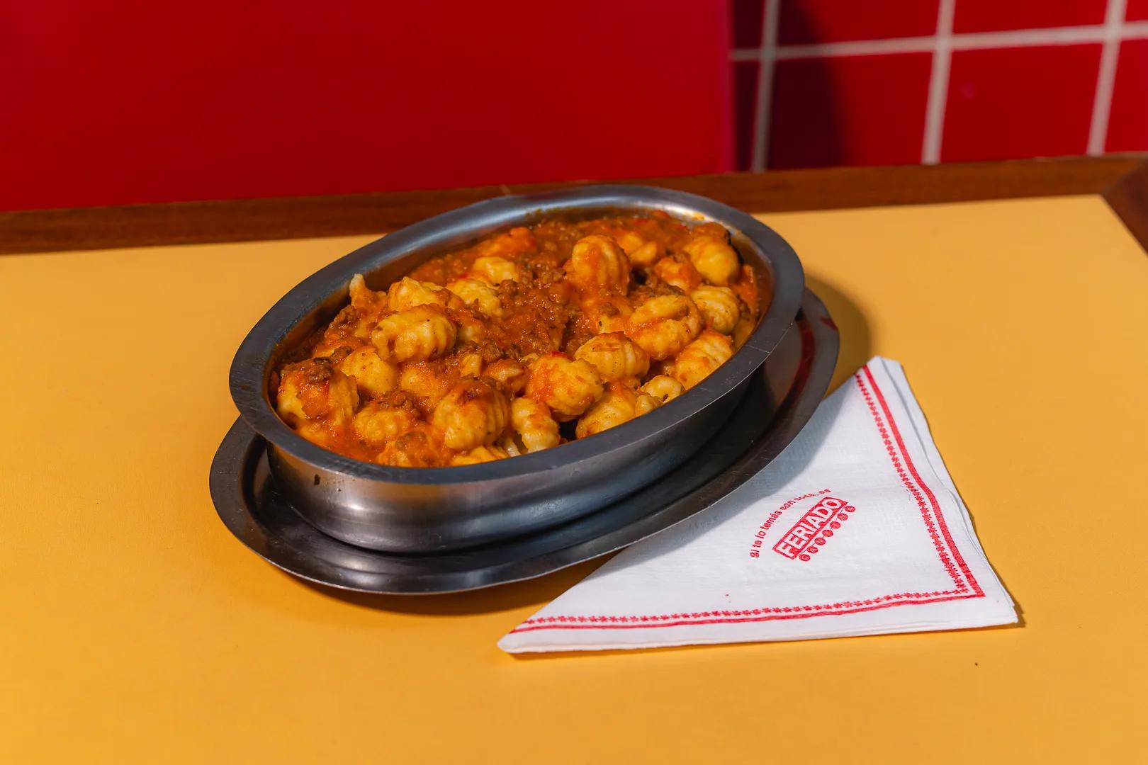 Popular item de Feriado Cantina: Ñoquis