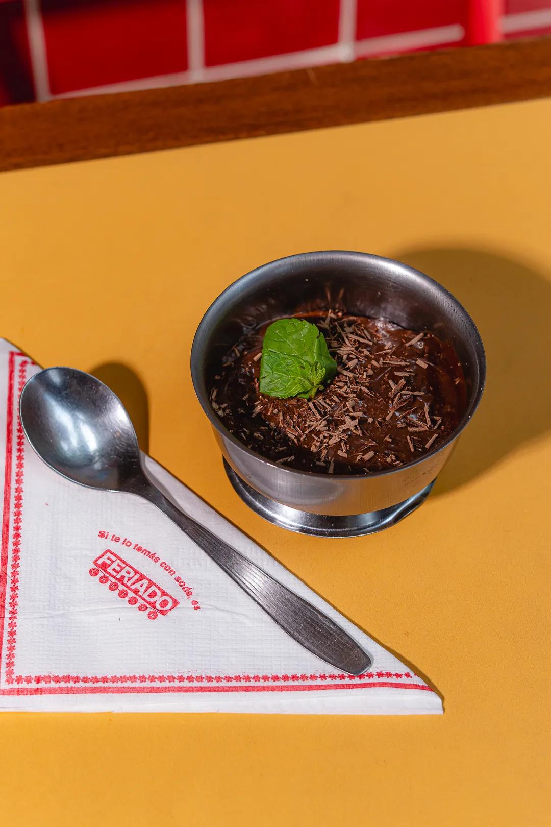 Popular item de Feriado Cantina: Mousse de choco
